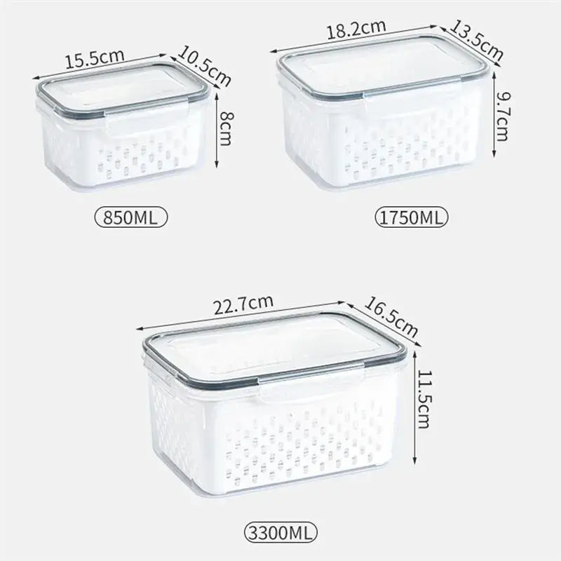 Fresh Fridge Organizer Set
