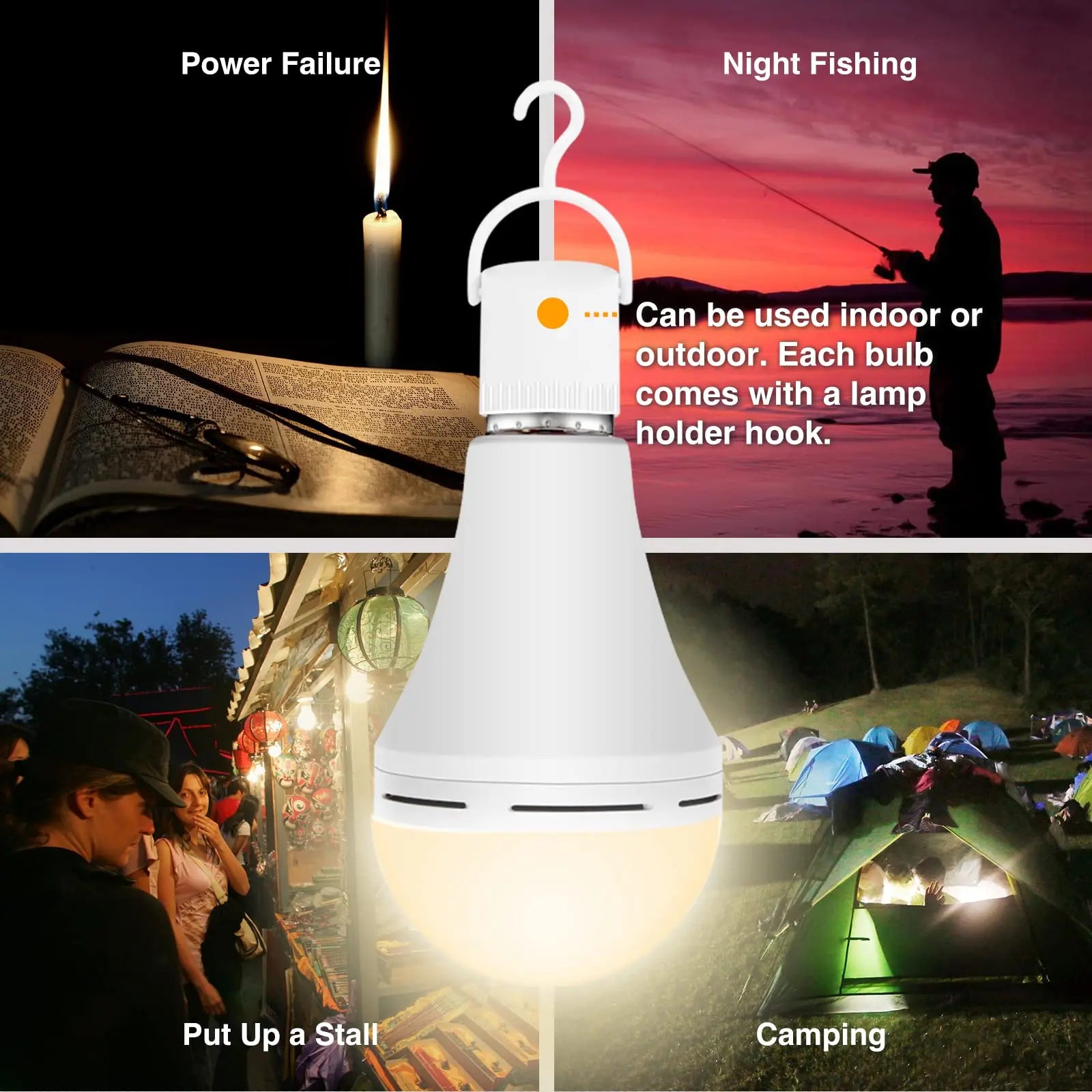 Power-Saving Rechargeable Light Bulbs