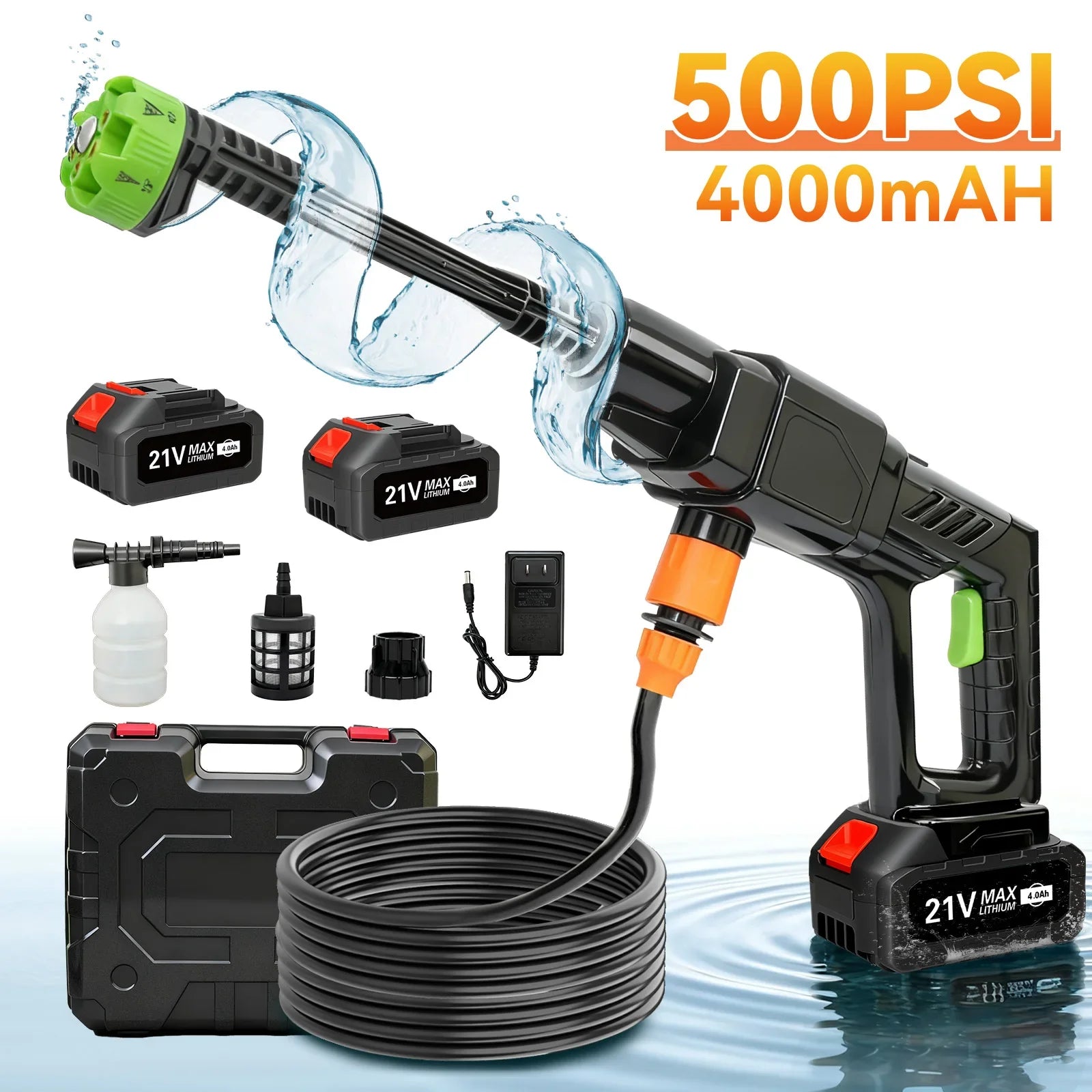 Powerful Cordless Car Washer