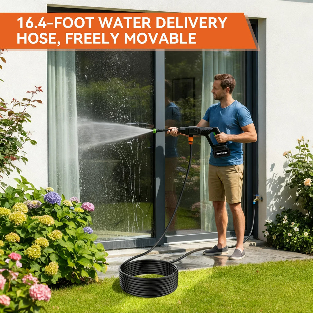 Powerful Cordless Car Washer