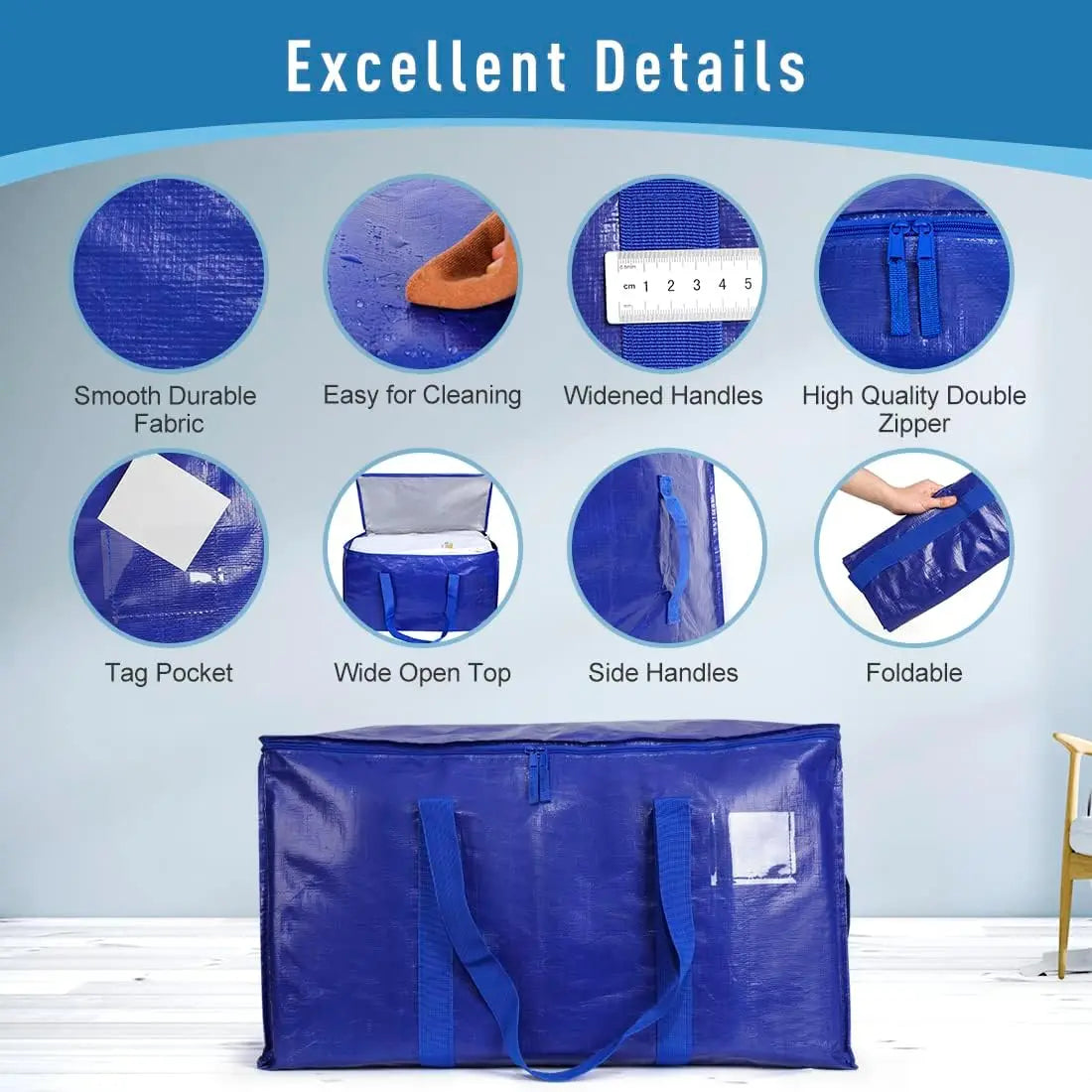Waterproof Storage Totes with Handles