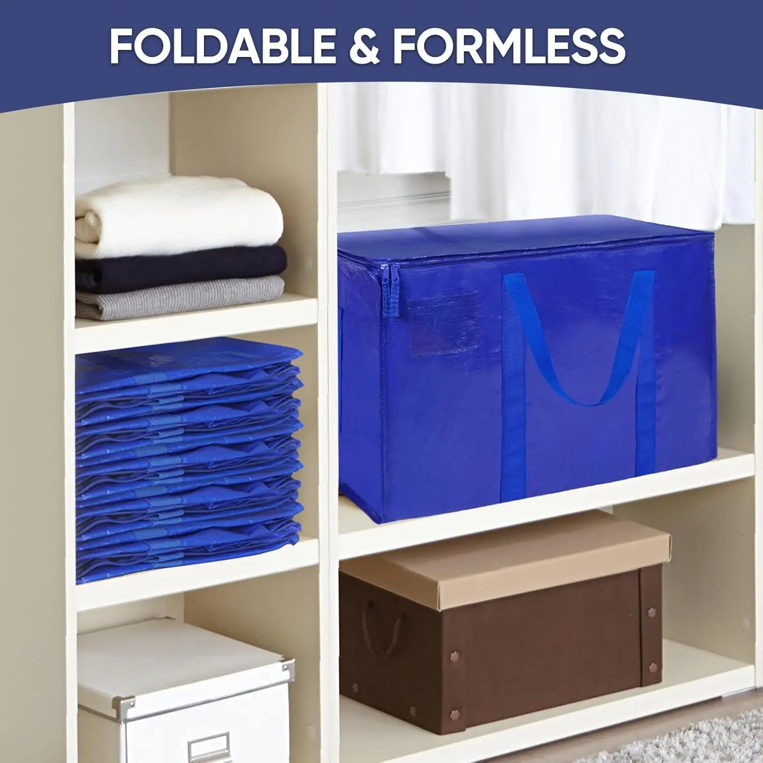 Waterproof Storage Totes with Handles