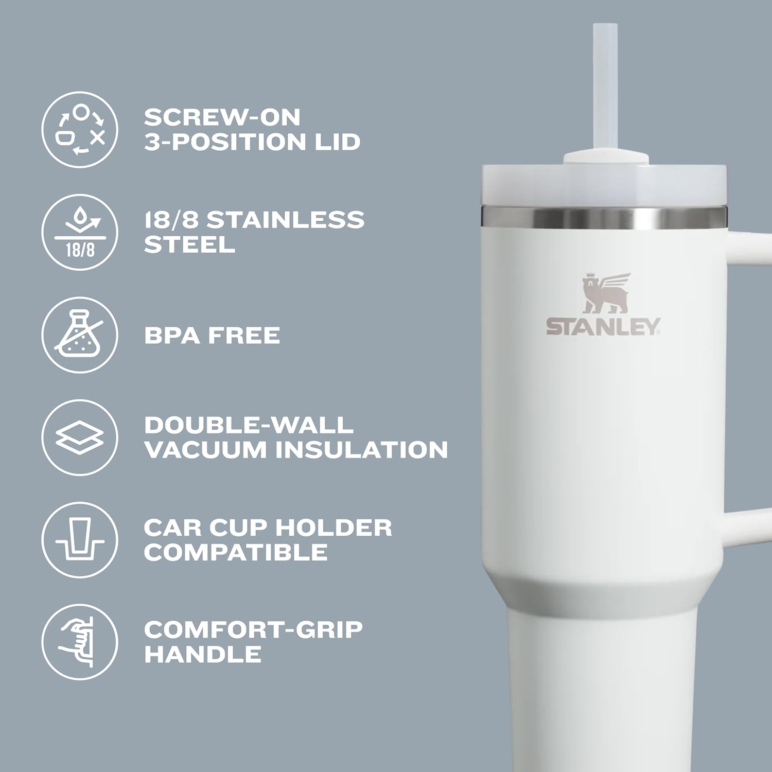 Stylish Quencher Tumbler
