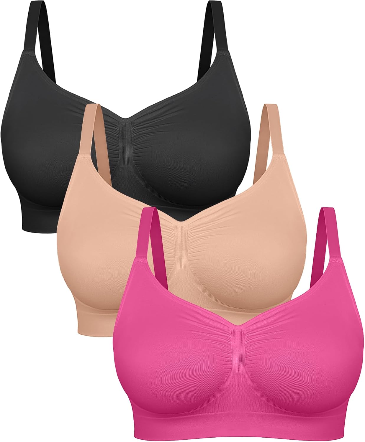 ComfortBoost Wireless Bralettes