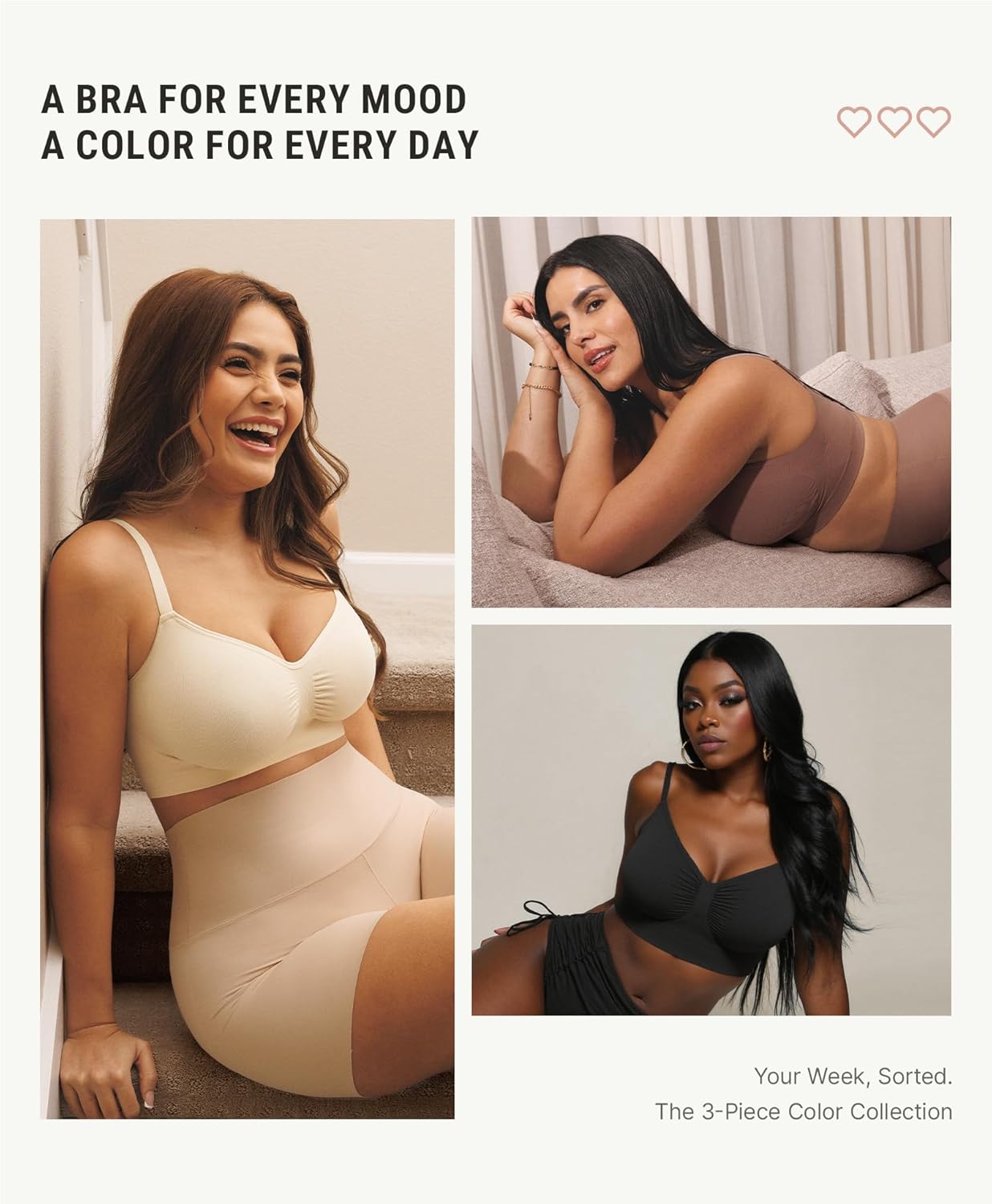 ComfortBoost Wireless Bralettes