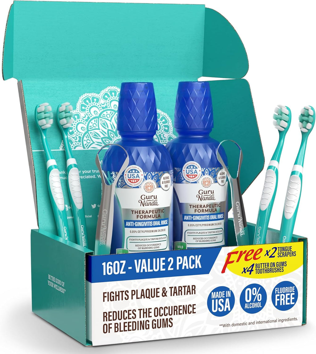 GuruNanda Fresh Breath Rinse