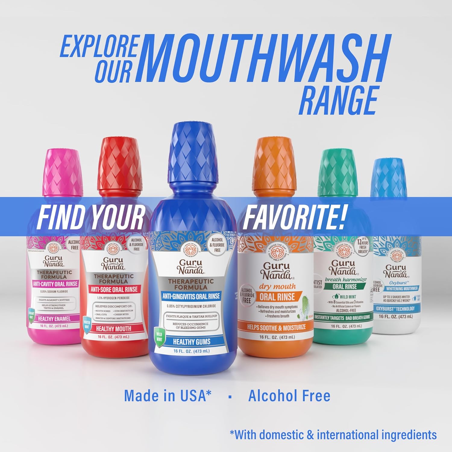GuruNanda Fresh Breath Rinse