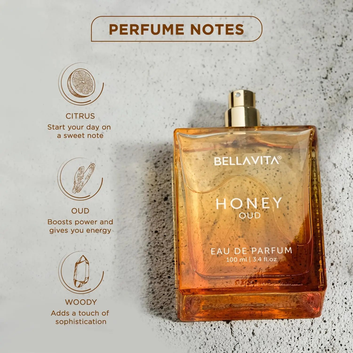Bella Vita Honey Oud Perfume