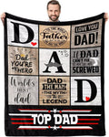 Cozy Dad Gift Blanket