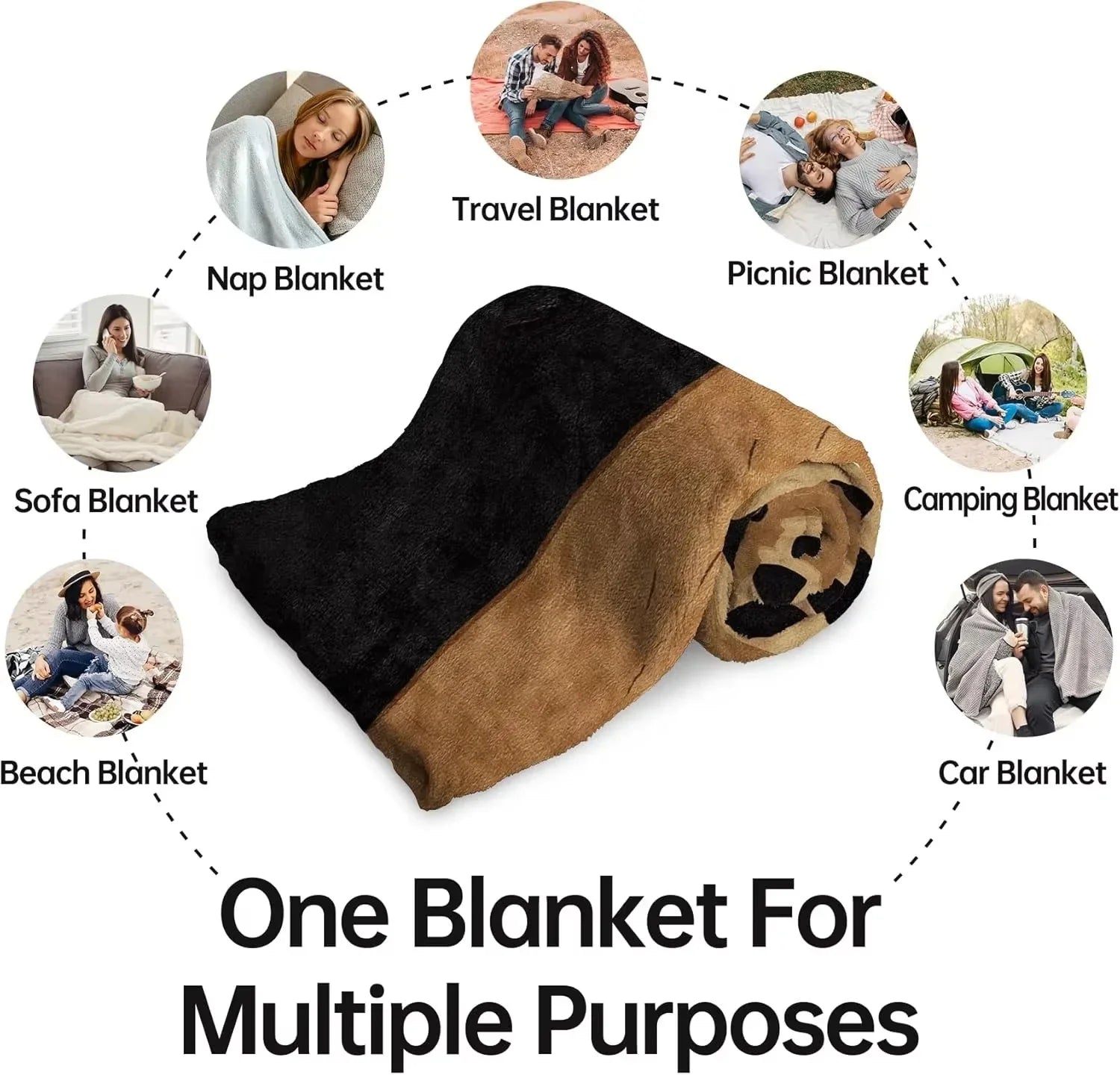 Cozy Dad Gift Blanket