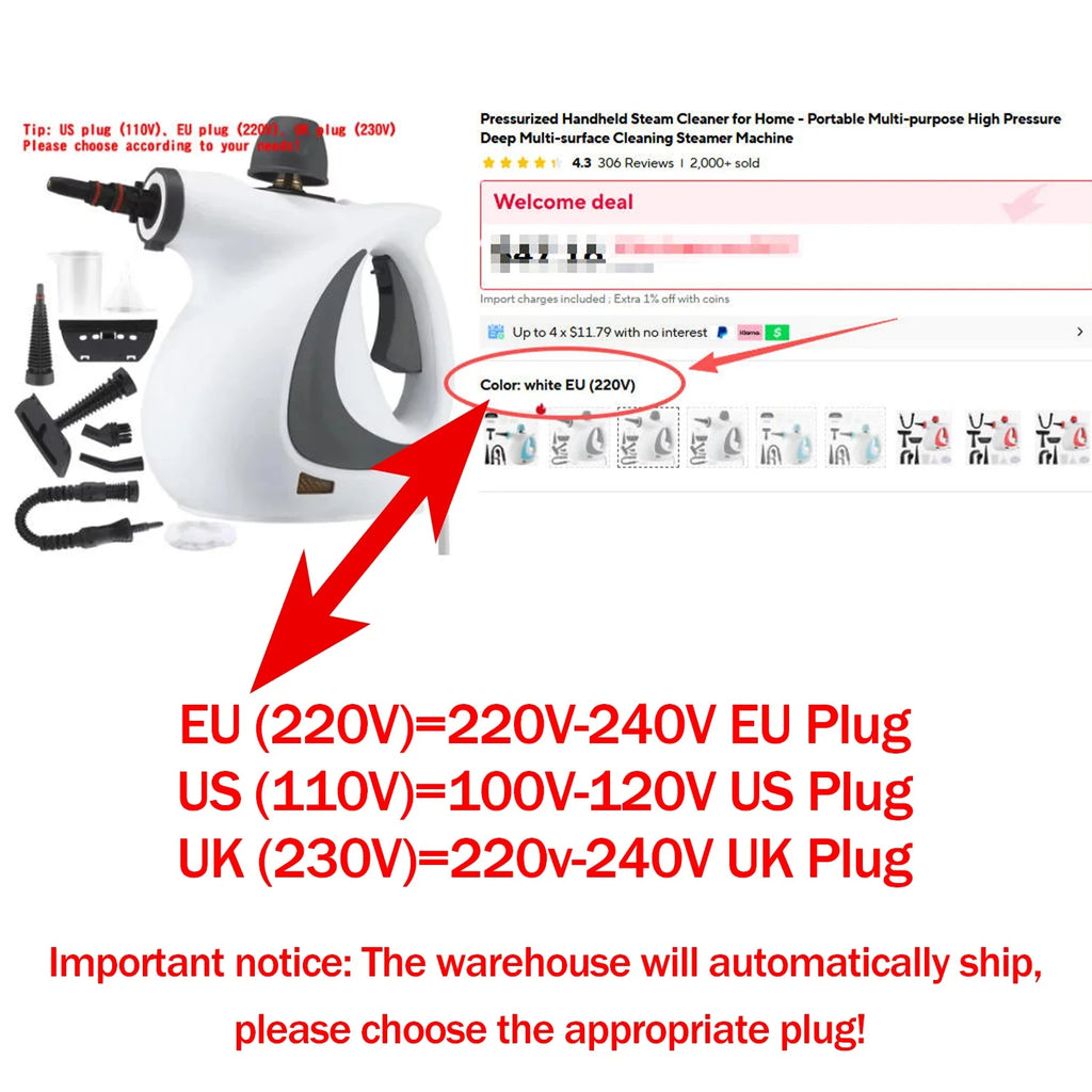 Magic Handheld Steam Cleaner
